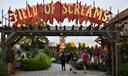 A photo of the entrance to Field of Screams in Mountville, Lancaster County, from the 2020 season.