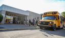Sugarcreek Elementary School students arrive at school on Friday morning, May 24, 2024.