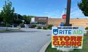 A sign announcing a Rite Aid closure is seen in York County, Pa.