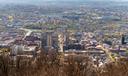 A view of the city of Reading, Pennsylvania.