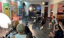 Students interview Rosa Julia Parra of Palo Magazine for “Roots of Solidarity.”