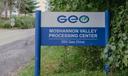 GEO Group's sign for Moshannon Valley Processing Center