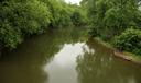 The Conestoga River flows past Lancaster County Central Park along the southern end of Lancaster, PA.