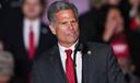 U.S. Rep. Dan Meuser, R-Pa., speaks before President Donald Trump arrives at the Mount Airy Casino Resort in Mount Pocono, Pa., Tuesday, Dec. 9, 2025.