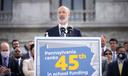 Gov. Tom Wolf, a Democrat, said he believed the decades-old state education funding formula is inadequate and has historically shortchanged schools in both urban and rural districts hanging on by a financial thread.