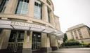 The entrance to the Pennsylvania Judicial Center in Harrisburg.