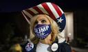 Trump campaign volunteer Nancy McKay-Rosa talks about turnout on Election Day, Nov. 3, 2020, at Forks Township Community Center in Forks Township, Northampton County, Pennsylvania.