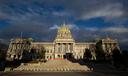 The Pennsylvania State Capitol Building in Harrisburg.