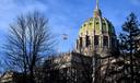 The Pennsylvania Capitol in Harrisburg.