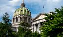 The Pennsylvania state Capitol in Harrisburg.