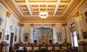 The Pennsylvania Supreme Court chamber in Philadelphia's Old City Hall, where justice heard the Humphrey case.