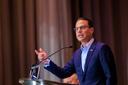 Governor Shapiro delivers remarks at the PTLA’s Justice Michael A. Musmanno Award Dinner.