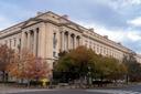 The U.S. Department of Justice building is seen in Washington, Saturday, Dec. 7, 2024.