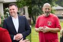 U.S. Rep. Ryan Mackenzie (left) and Democrat Bob Brooks