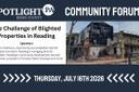 Video: Berks Community Forum - The Challenge of Blighted Properties in Reading
