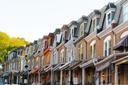 Row homes in Reading, Pa.