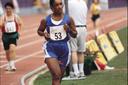 Loretta Claiborne runs during the 1999 Special Olympics World Summer Games in North Carolina. Loretta Claiborne runs during the 1999 Special Olympics World Summer Games in North Carolina.