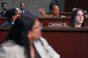 Rep. Summer Lee, D-Pa., speaks during a House Committee on Oversight and Government Reform meeting on Capitol Hill in Washington. Rep. Summer Lee, D-Pa., speaks during a House Committee on Oversight and Government Reform meeting on Capitol Hill in Washington.