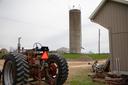 Radios and a microwave dish, installed on top of a farm silo, provide internet service to nearby homes.