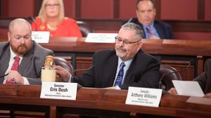 Sen. Cris Dush (R., Jefferson), who took over and renewed the election investigation in August after it was inactive for months, said any legislative fixes to the voter registration system will come after the inquiry ends. Sen. Cris Dush (R., Jefferson), who took over and renewed the election investigation in August after it was inactive for months, said any legislative fixes to the voter registration system will come after the inquiry ends.