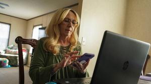 With preexisting conditions that limit her mobility and increase her risk of getting seriously sick from COVID-19, Cheryl Gibson of Schuylkill Haven relies on telehealth appointments.