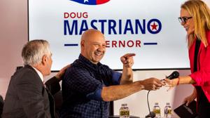 $1.3 million was spent by a handful of groups working to defeat Doug Mastriano, a state senator from Franklin County.