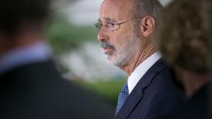 In a statement, Gov. Tom Wolf said the proposal “would hinder our ability to respond quickly, comprehensively, and effectively” to another wave of COVID-19.”