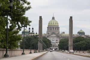 The PA State Capitol in Harrisburg, Pa., Tuesday, June 18, 2019.
