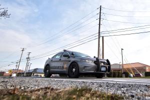 A Pa. State Police vehicle