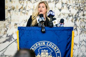 Victim Advocate Jennifer Storm said it would be a mistake to remain in the $133,000-a-year position after the GOP-controlled state Senate late last year blocked her from serving another six years.