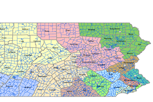 While the map fulfills basic fairness criteria set by the Pennsylvania Supreme Court, Gov. Tom Wolf — who has final say over the map — recently said it does not reflect the partisan makeup of the state. While the map fulfills basic fairness criteria set by the Pennsylvania Supreme Court, Gov. Tom Wolf — who has final say over the map — recently said it does not reflect the partisan makeup of the state.