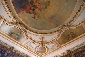 The interior of Lynnewood Hall in Montgomery County.