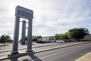The Nittany Mall sign, located in College Township, Centre County.