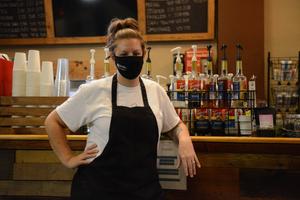 Kristy Hagan, owner of Flood City Cafe in downtown Johnstown, photographed at her restaurant on Nov. 11, 2020. She received a portion of the city's CARES Act funding to help keep her business going during the coronavirus pandemic.
