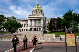 A plan to break the Pennsylvania legislature's blockade of a ban on gifts from lobbyists fell flat Wednesday, and lawmakers seem generally uninterested in the reform.