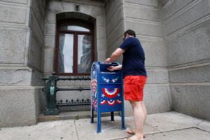 Drop boxes were used in Philadelphia during the June primary and have been embraced by other counties as a way to ease the anticipated Election Day burden.