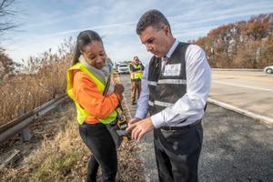 Tim Boyce — the emergency manager in Delaware County, where the Mariner East pipelines cut through a population of roughly 3,000 people per square mile — said planners like himself need more information from Sunoco. “You can’t just keep telling people, ‘It’s OK, don’t worry about it.’ We owe it to them to have thought this through beforehand,” he said. Tim Boyce — the emergency manager in Delaware County, where the Mariner East pipelines cut through a population of roughly 3,000 people per square mile — said planners like himself need more information from Sunoco. “You can’t just keep telling people, ‘It’s OK, don’t worry about it.’ We owe it to them to have thought this through beforehand,” he said.