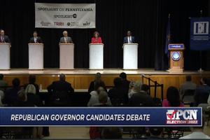 Five GOP candidates appeared at Spotlight PA's gubernatorial debate.