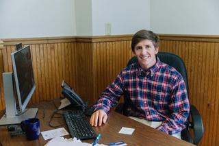 Rep. Dallas Kephart in his district office. Rep. Dallas Kephart in his district office.