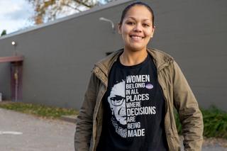 A lifelong Erie resident and a member of the Democratic Party, Jasmine Flores has been involved in community organizations and activism since 2018. She was elected to Erie's City Council in January 2022.