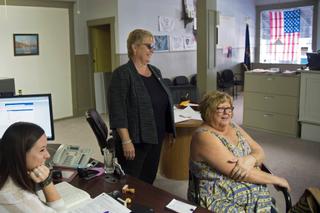 Democratic state Rep. Pam Snyder of Greene County (standing) said she doesn't think Hillary Clinton "paid enough attention to rural America.” Democratic state Rep. Pam Snyder of Greene County (standing) said she doesn't think Hillary Clinton "paid enough attention to rural America.”