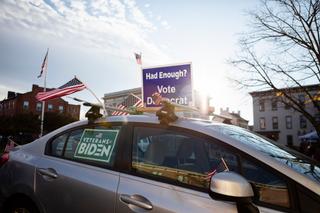 Gettysburg Pennsylvania on Election Day. November 3, 2020. Gettysburg Pennsylvania on Election Day. November 3, 2020.