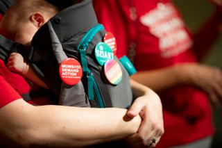 Members of the public show support for legislative action against gun violence at the Harrisburg Capitol in 2019. Members of the public show support for legislative action against gun violence at the Harrisburg Capitol in 2019.