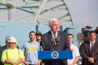 Pennsylvania has used its gas tax to fund State Police for decades. But a big gas tax hike in 2013 — approved by former Republican Gov. Tom Corbett as a way to increase funding for repairs to the state’s crumbling infrastructure — spotlighted those growing transfers as a barrier to the commonwealth catching up on decades of deferred maintenance. Pennsylvania has used its gas tax to fund State Police for decades. But a big gas tax hike in 2013 — approved by former Republican Gov. Tom Corbett as a way to increase funding for repairs to the state’s crumbling infrastructure — spotlighted those growing transfers as a barrier to the commonwealth catching up on decades of deferred maintenance.