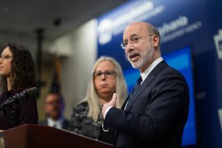 Gov. Tom Wolf said Tuesday that Pennsylvania doesn't have "a lot of good leads" on how to increase contact tracing, even as he outlines plans to begin reopening some counties. Other states are banding together to create a new public health workforce.