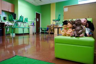 A classroom not in use at The Willow School, which is serving about half as many kids as it used to because of a staffing shortage. A classroom not in use at The Willow School, which is serving about half as many kids as it used to because of a staffing shortage.