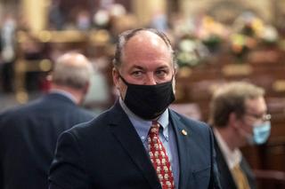 Majority Leader Kerry Benninghoff attended the event but reimbursed Pace-O-Matic for his expenses, including the hotel stay. Majority Leader Kerry Benninghoff attended the event but reimbursed Pace-O-Matic for his expenses, including the hotel stay.
