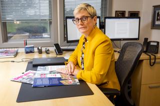 Melissa L. Reed, president and CEO, Planned Parenthood Keystone, at her office in Warminster.