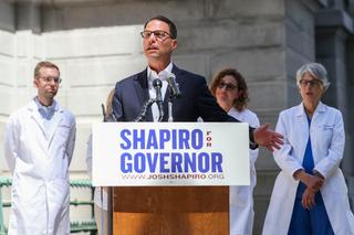 Josh Shapiro, el demócrata nominado a gobernador 