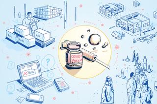 A stock illustration of vaccines A stock illustration of vaccines
